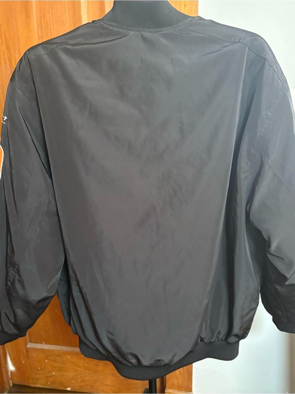 H&M Black and Orange 'RACE' Graphic Bomber Jacket - Picture 5 of 7